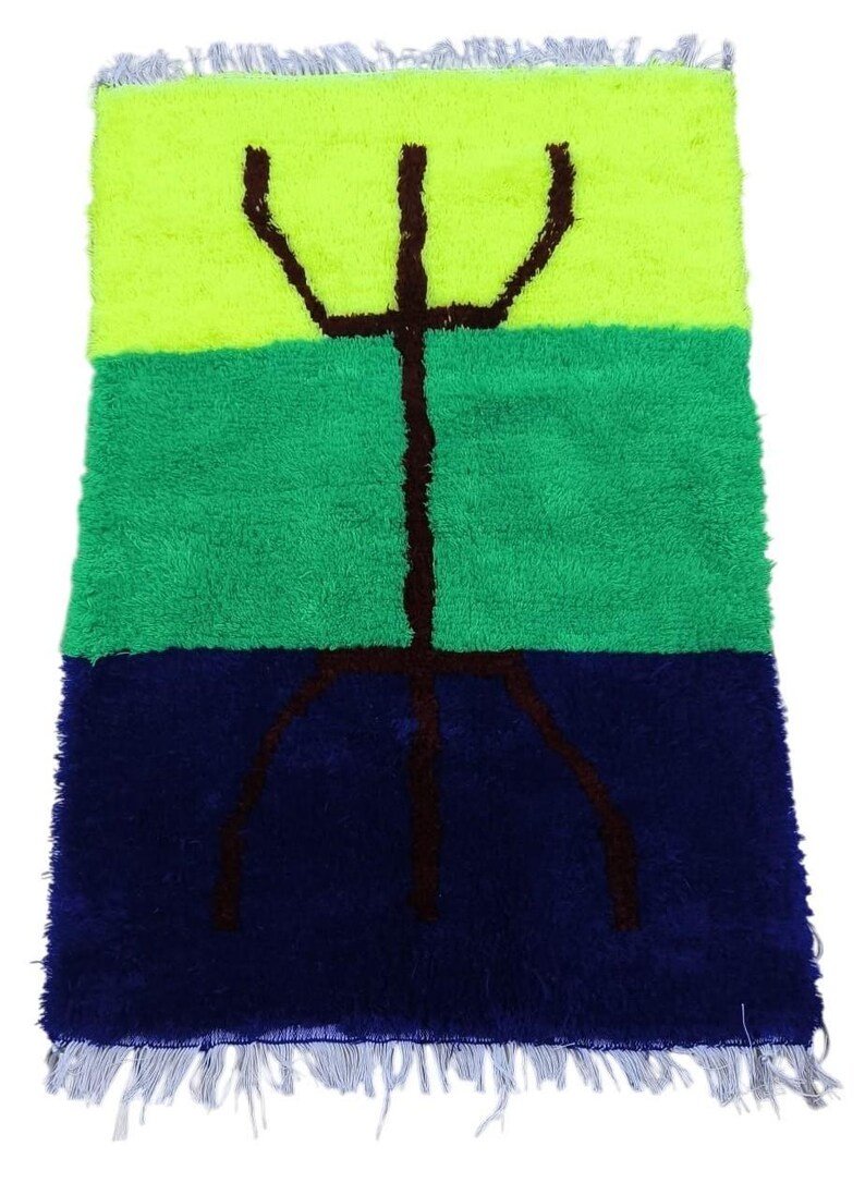 Handmade Moroccan Berber Rug - Image 4