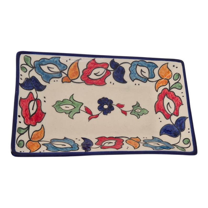 Folkloric trays with handles - Image 2