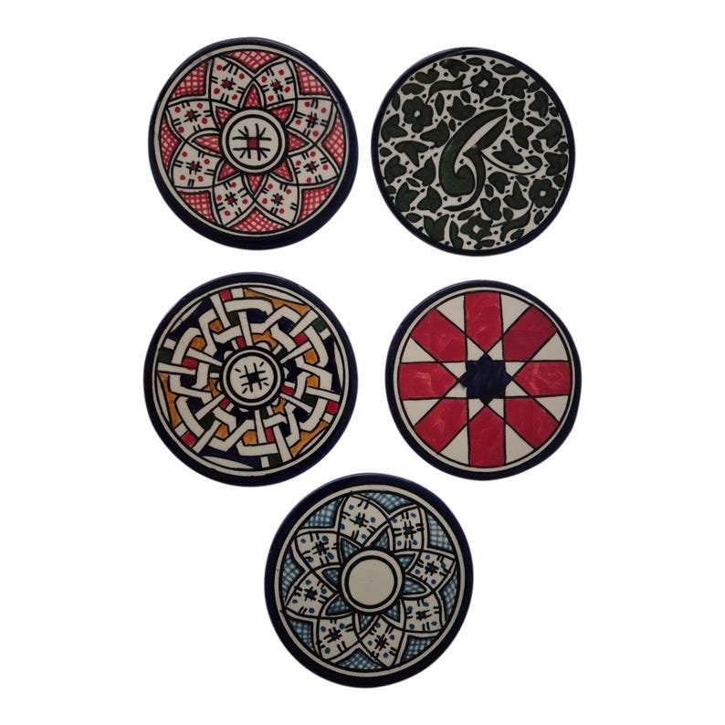 Handmade Ceramic Coasters - Image 2