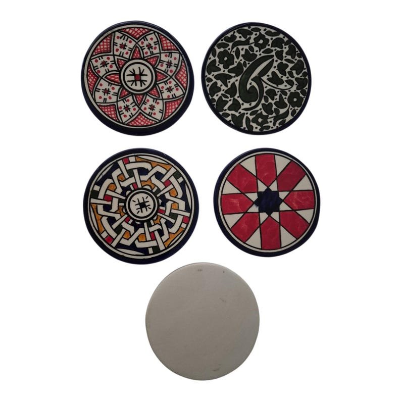 Handmade Ceramic Coasters - Image 9