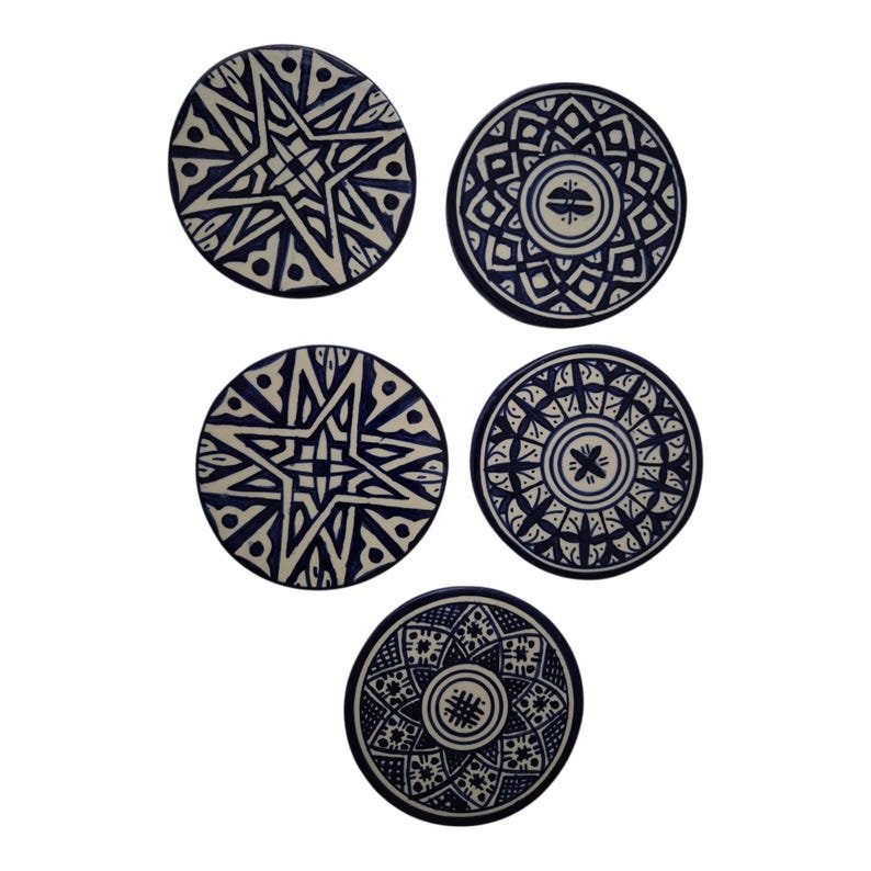 Handmade Ceramic Coasters - Image 3