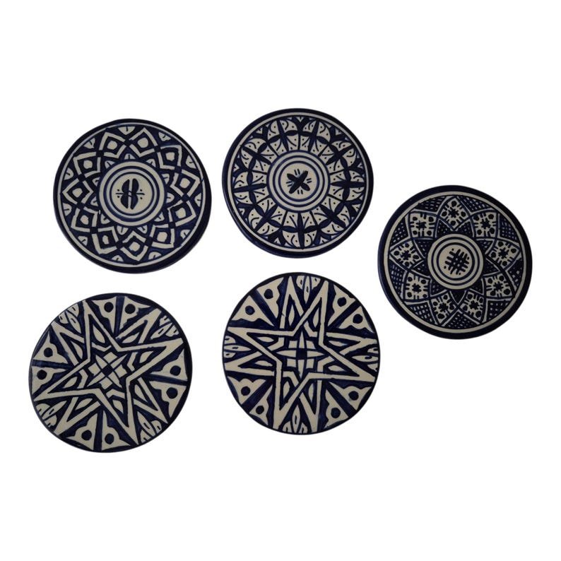 Handmade Ceramic Coasters - Image 5
