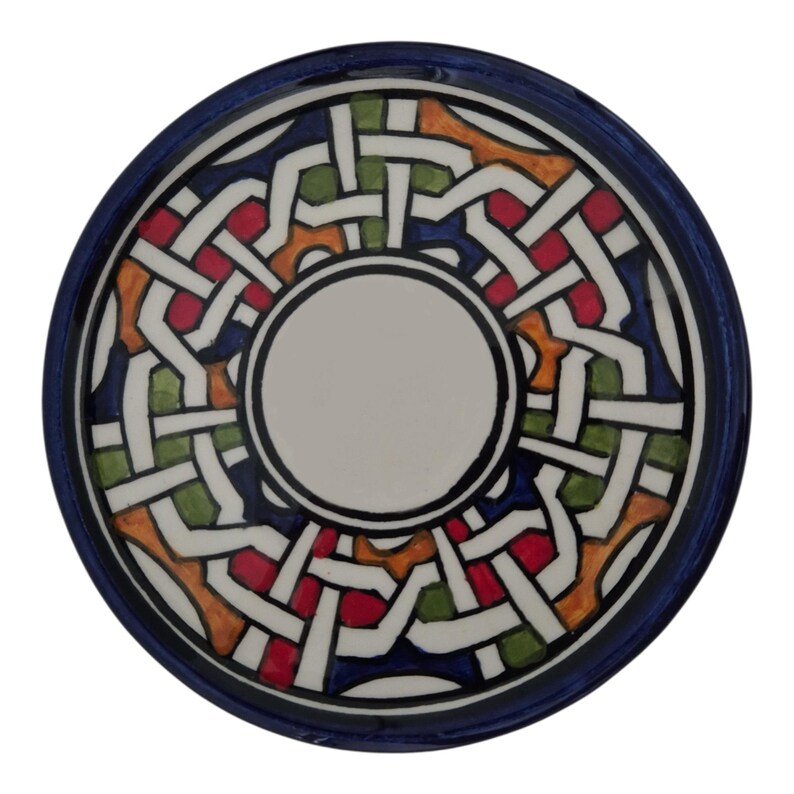 Hand-Painted Moroccan Ceramic Dishes - Image 11