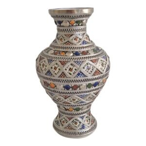 Handmade Fès Ceramic Vase