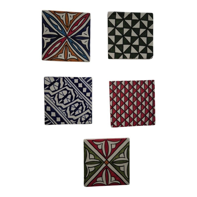 Handmade Ceramic Coasters - Image 7