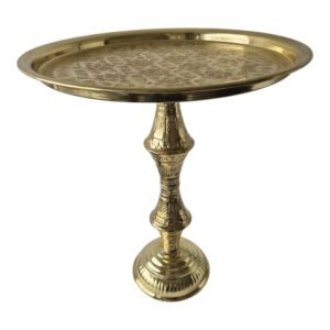 Vintage Moroccan Brass Coffee Table