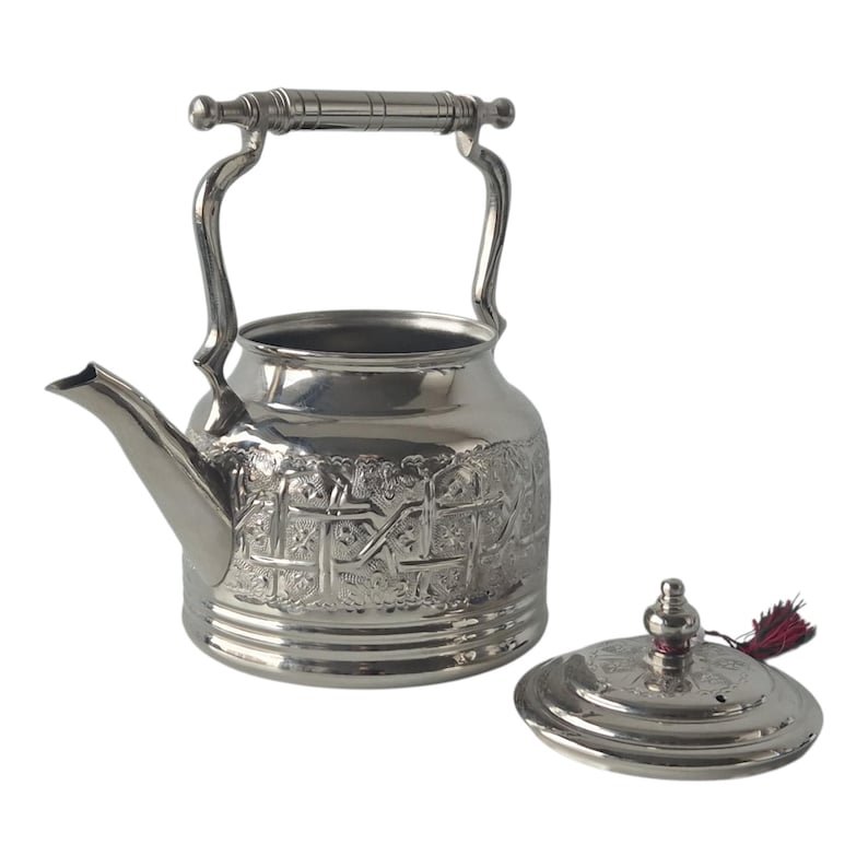 Handmade Moroccan Teapot - Image 3