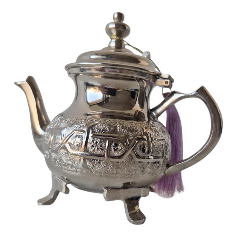 Moroccan Silver Tea Pot - Image 11