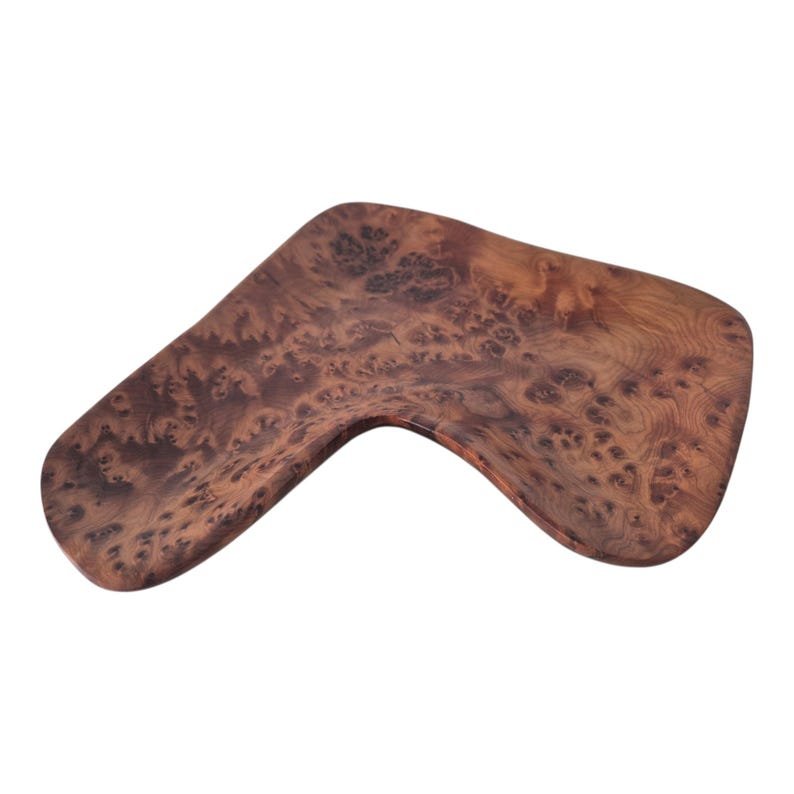 Moroccan Thuya Wood Serving Tray - Image 6