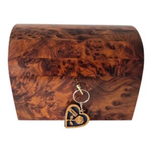 Moroccan Thuya Burl Wood Jewelry Box