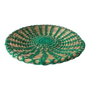 Handwoven Rattan & Seagrass Basket