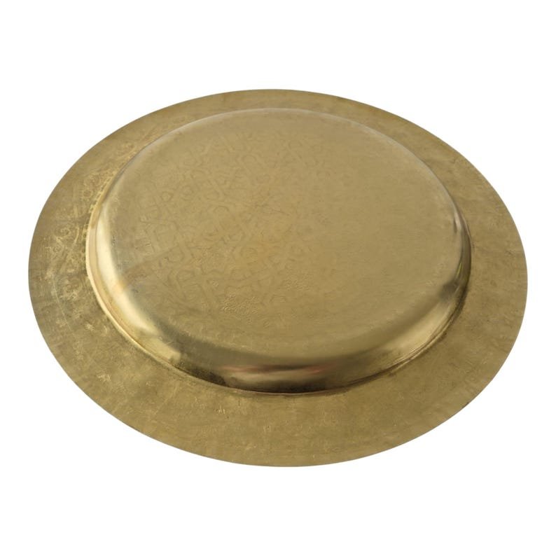 Moroccan Brass Tea Table - Image 5
