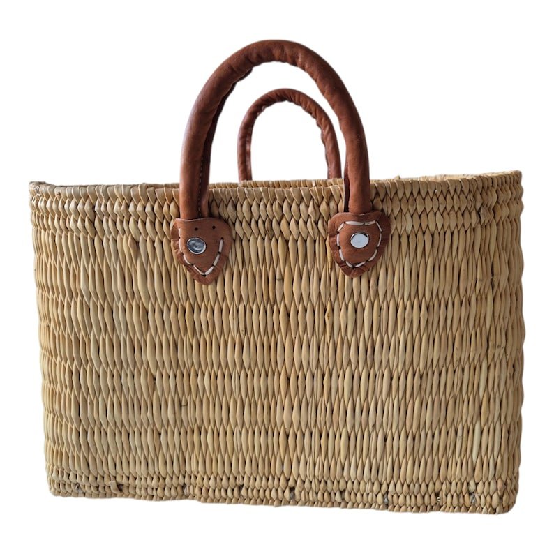 Boho Straw Bag - Image 6