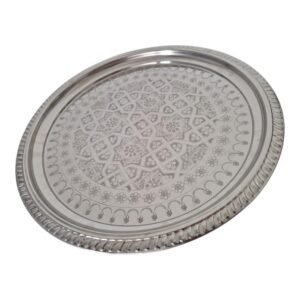 Moroccan Silver Tea Tray