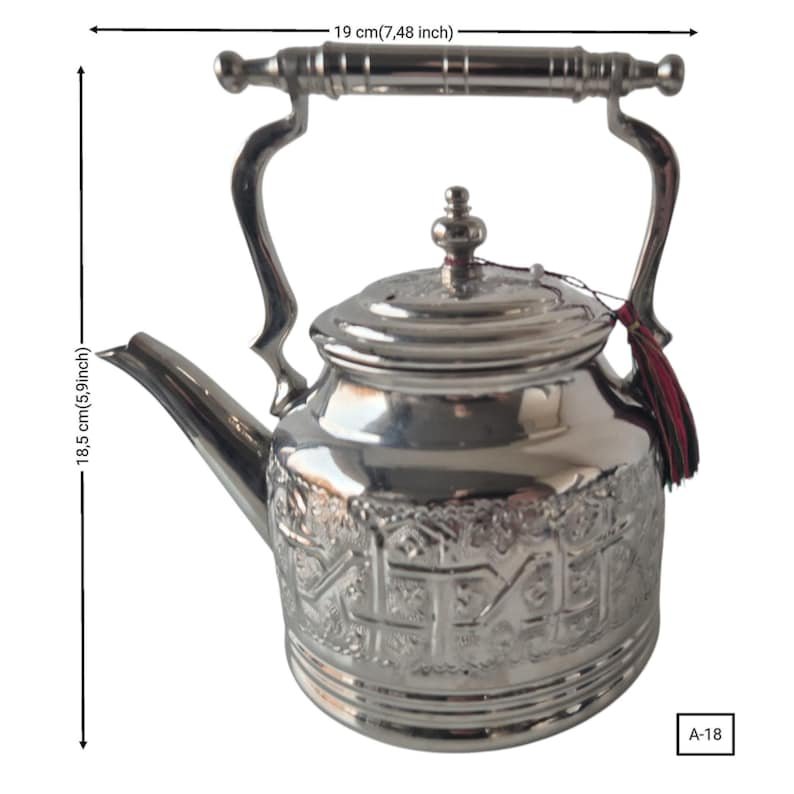 Handmade Moroccan Teapot - Image 10