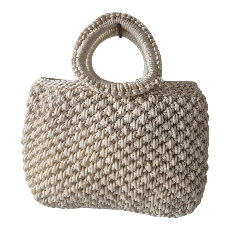Handmade Crochet Handbag - Image 6