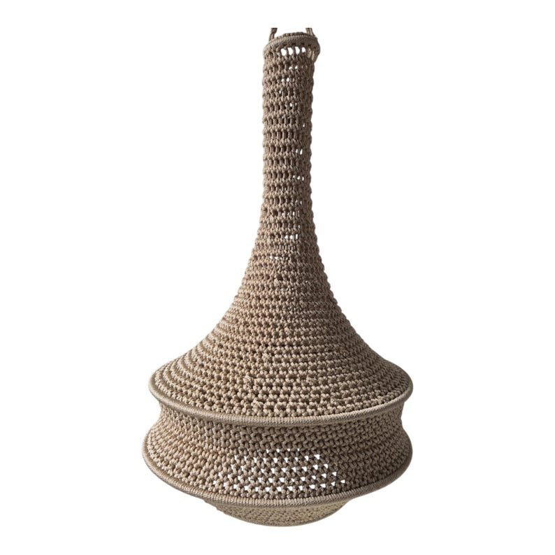 Moroccan Crochet Pendant Lamp - Image 3