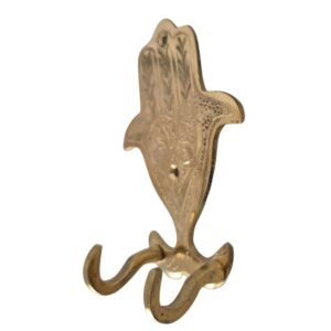 Moroccan Brass Hamsa Wall Hook