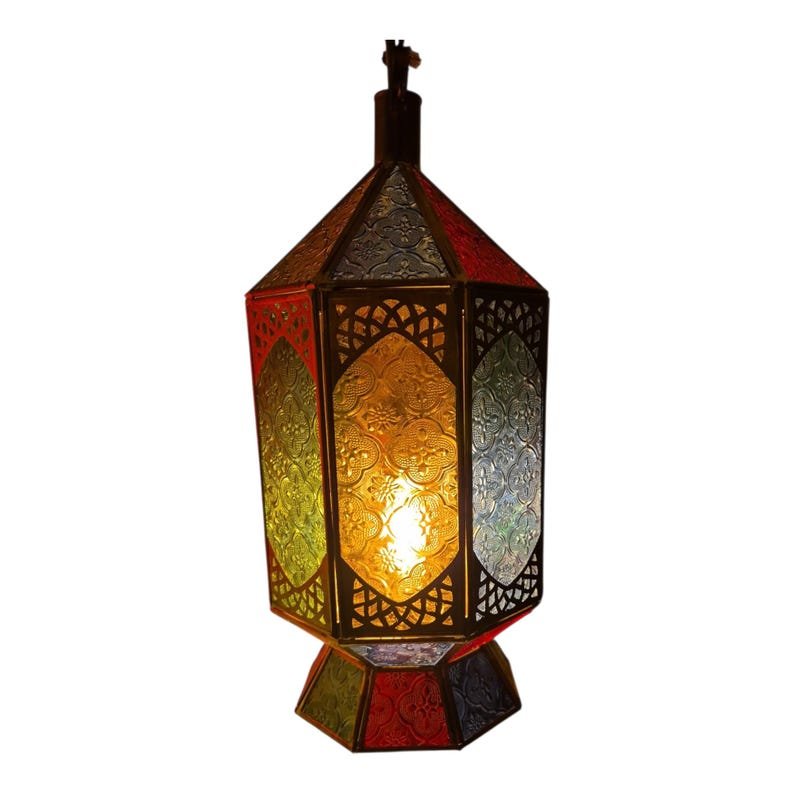 Moroccan Lantern Lamp - Image 2