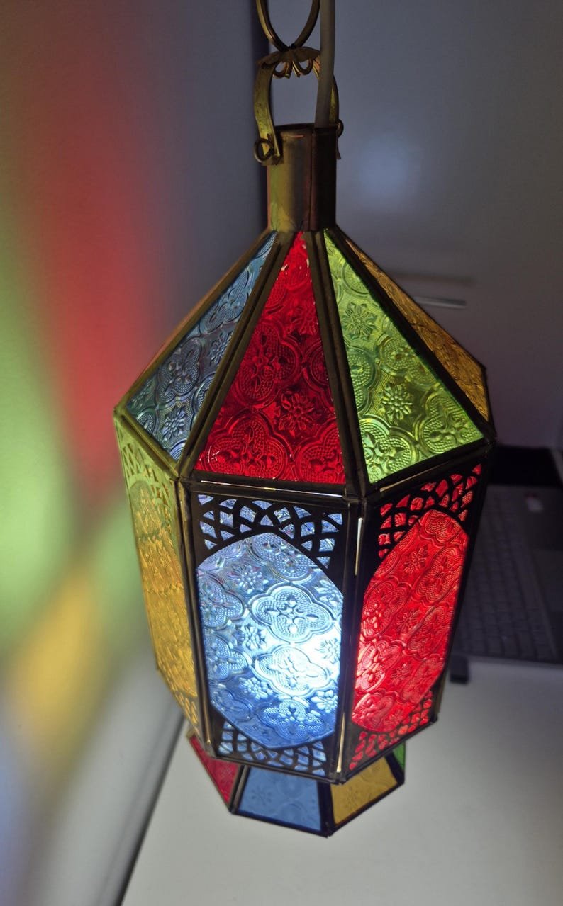 Moroccan Lantern Lamp - Image 3