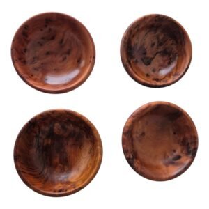 Handmade Moroccan Thuya Wood Bowls
