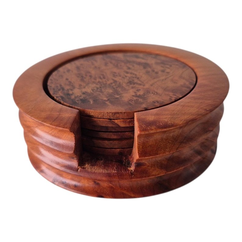 Moroccan Thuya Wood Coasters