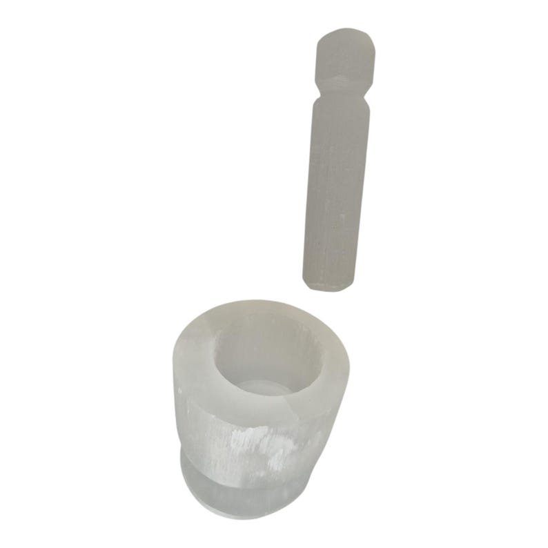 White Salt Stone Mortar - Image 6