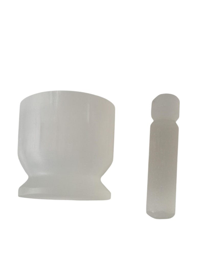 White Salt Stone Mortar - Image 7