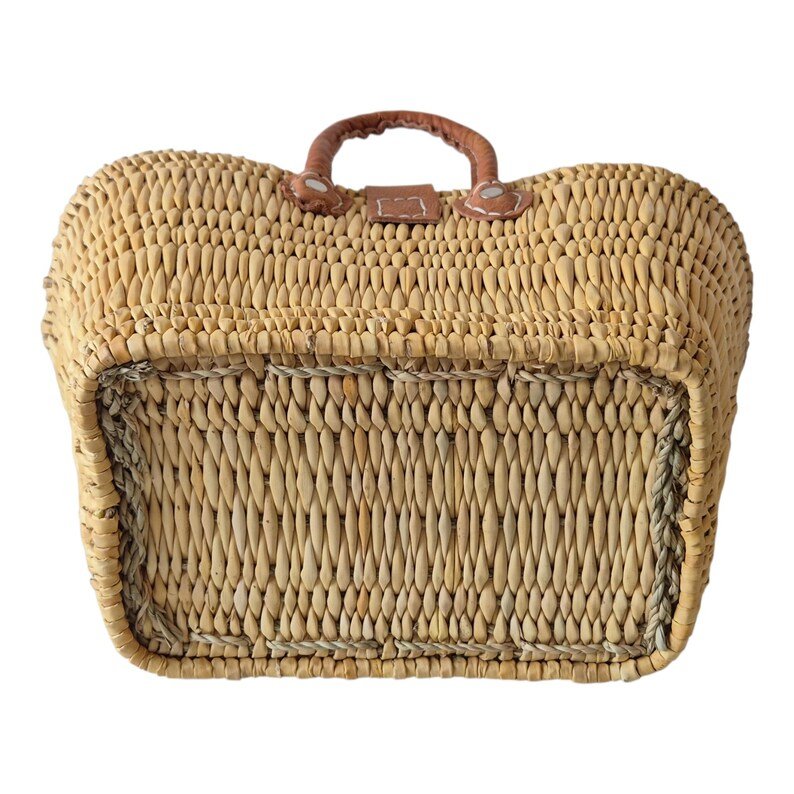 Boho Straw Bag - Image 2