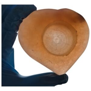 Set of 2 Himalayan Salt Candle Holder