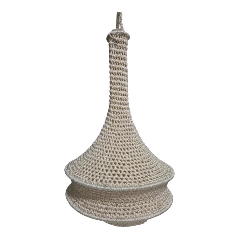 Moroccan Crochet Pendant Lamp - Image 11