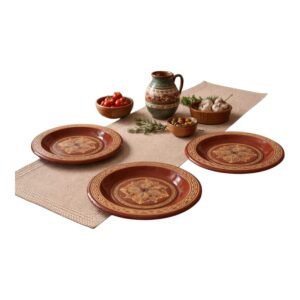 Moroccan Terracotta Serving Bowl