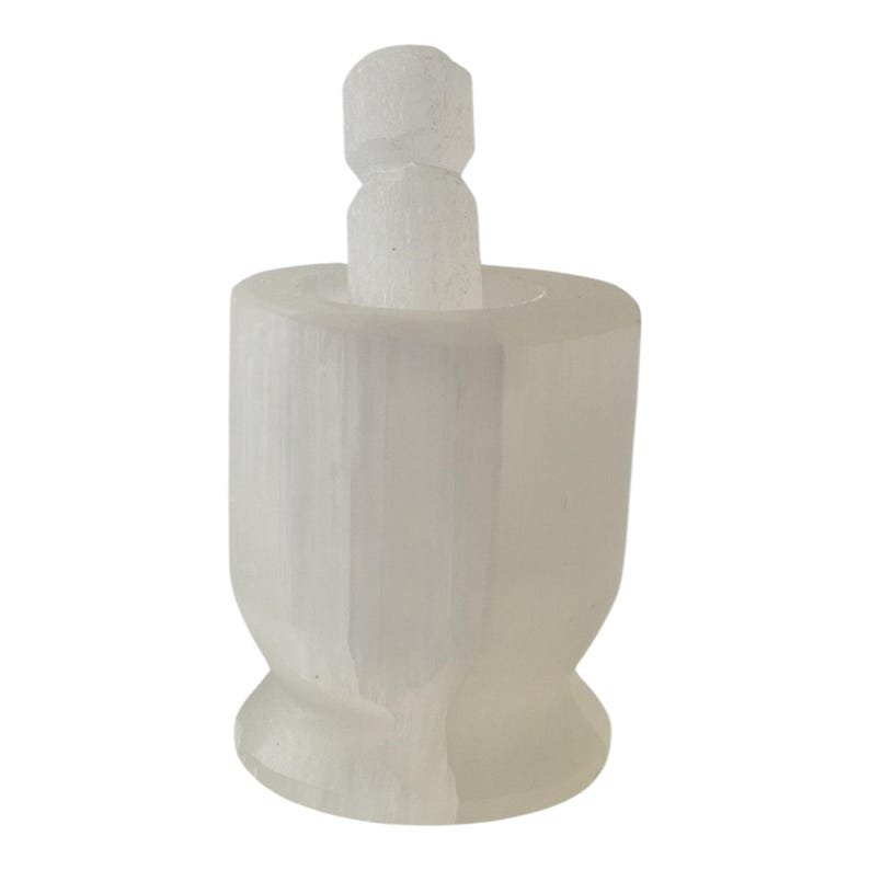 White Salt Stone Mortar - Image 10