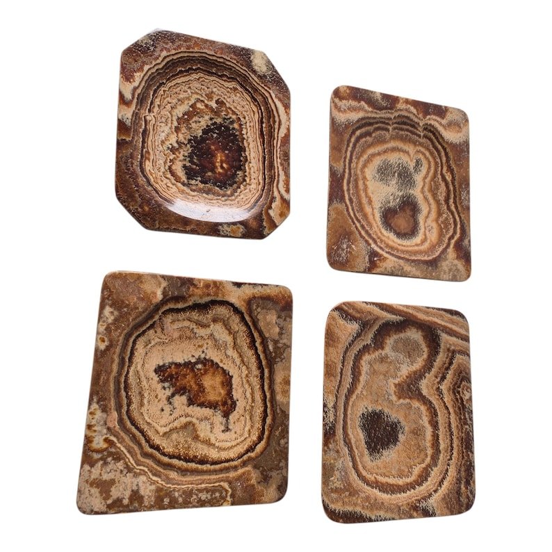 Set of 4 Aragonite Rectangular Bowl - Image 6