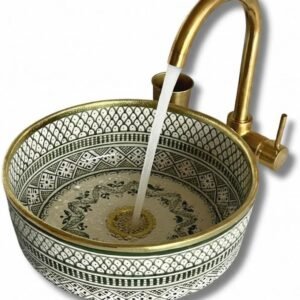 Moroccan Ceramic Vessel Sink