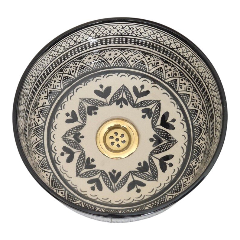 Moroccan Ceramic Vessel Sink - Image 6