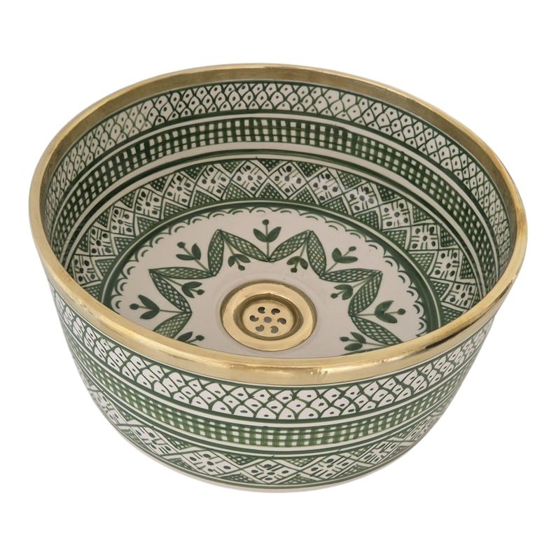 Moroccan Ceramic Vessel Sink - Image 13