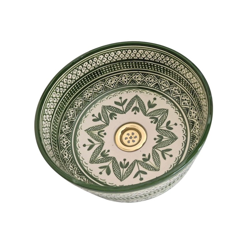 Moroccan Ceramic Vessel Sink - Image 10
