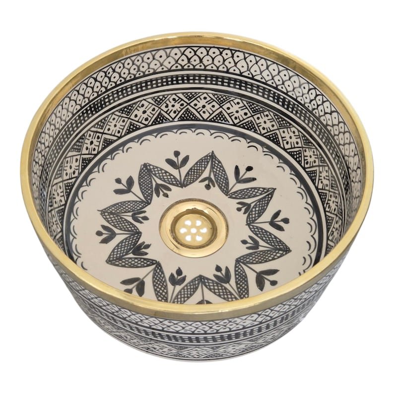 Moroccan Ceramic Vessel Sink - Image 14