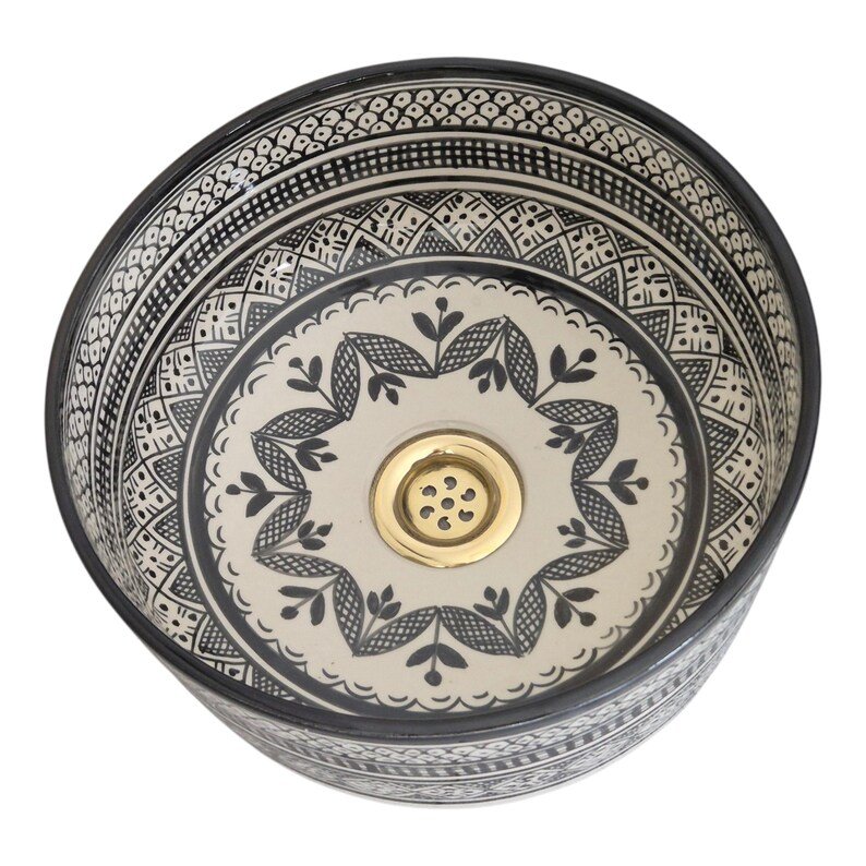 Moroccan Ceramic Vessel Sink - Image 12