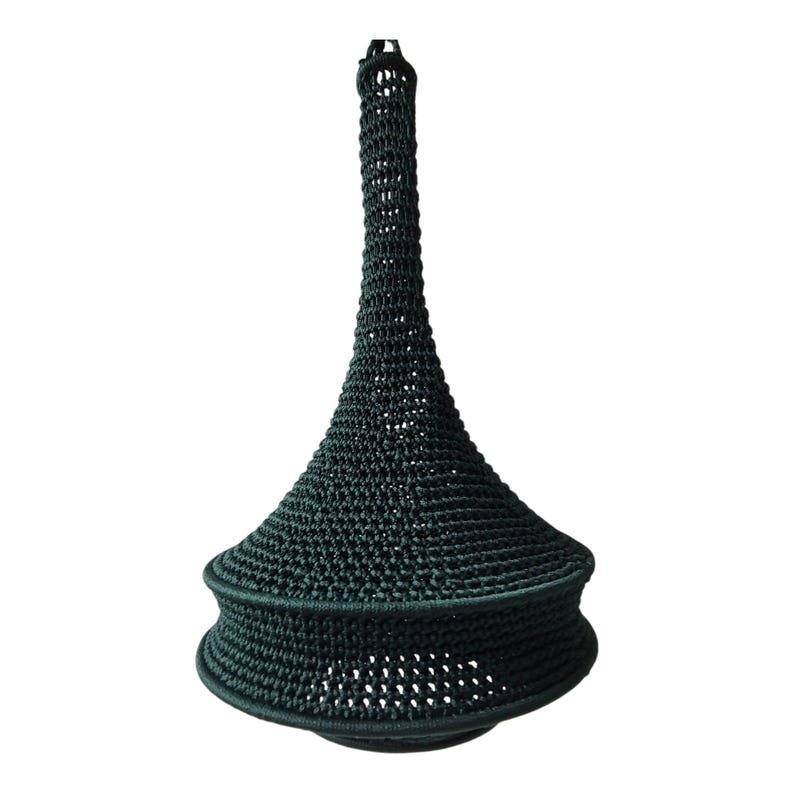 Moroccan Crochet Pendant Lamp - Image 6