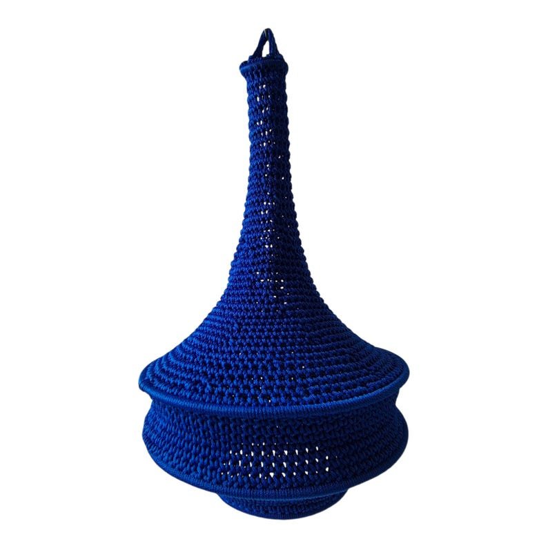 Moroccan Crochet Pendant Lamp - Image 12